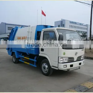China Factory Dongfeng Rubbish Compactor Truck 5cbm thumbnail-1