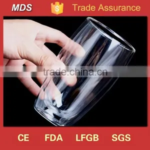Hot New 8oz Double Wall Whiskey Glass With Heavy Bottom thumbnail-3