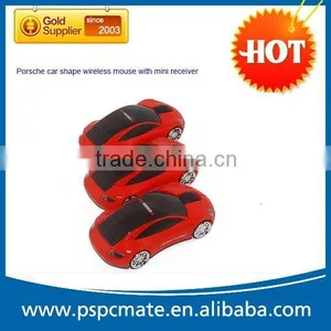 2.4G Cordless Car Shape Mouse With Usb Mini Receiver for Promotion Gift thumbnail-1