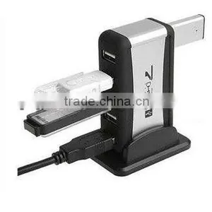 Mini 7 Port USB 2.0 High Speed HUB + AC Power thumbnail-1