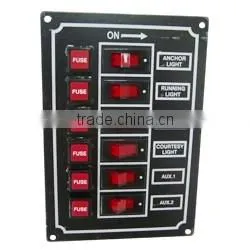 6-Gang Marine Switch Panel thumbnail-1