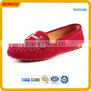 Hot Selling Fashion Leather Women Casual Shoes,women Moccasins Comfortable Flat Shoes thumbnail-3
