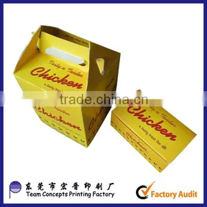 Chicken Nuggets Paper Packaging Box China Supplier thumbnail-1