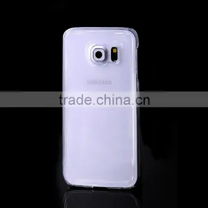 Crystal Clear Hard PC Case For Samsung S6, Clear Case For Samsung Galaxy S6 Edge thumbnail-1