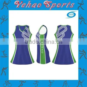 2015 Hot Custom Sublimated Netball A Line Dress thumbnail-1