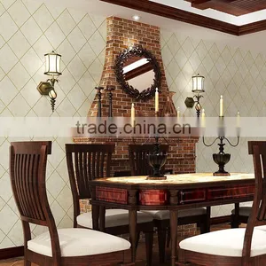 Wallpaper for Home Decoration Wallpaper Red Living Room thumbnail-3