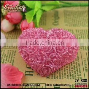 the Most Popular Romantic Heart Shape Decorative Wedding Candle thumbnail-3