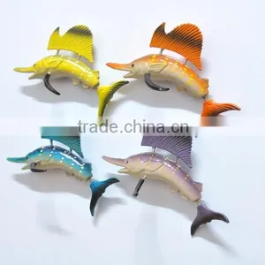 4 Inch Handmade Plastic Tropical Fish Fridge Magnet thumbnail-1