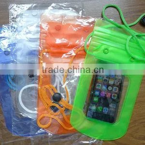 PVC Cheap Mobile Phone Waterproof Bag for Promotion thumbnail-1