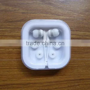 Square Shape Promotion Colorful Cute and Pocket Cheap Earphone Case thumbnail-2