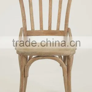 New Design Antique Vintage Solid Wooden Dining Chair/ High Back Restaurant Chair(FC152-OAK) thumbnail-2