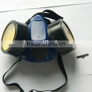 2016 Hot Selling Half Face Magnetic Gas Mask Double Filter Face Gas Mask Anti Gas Mask, Protect Organic or Acid Gas thumbnail-4