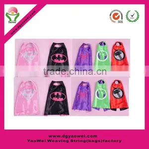 Custom Cheap Funny Children Kids Superman Superhero Cape Wholesale Superhero Cape thumbnail-1