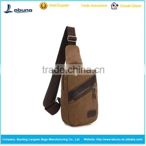 Leisure One Strap Shoulder Men Chest Bag thumbnail-1