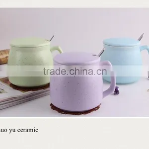 Sublimation Ceramic Coffee Mug With Cover thumbnail-1