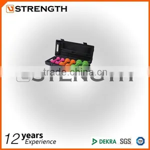 VINYL/NEOPRENE DUMBBELL SET,6KG,colorful Dumbbell Set thumbnail-3