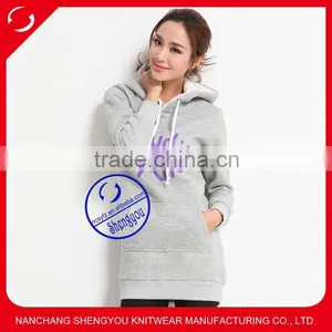 2015 Wholesale Custom Printed Sweatshirts Hoodies for Women thumbnail-1