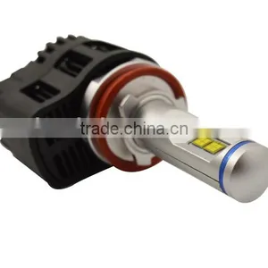 New High Power LED Headlight Lamp H9 H8 H11 H16 55W 5200LM 6000K Replace Hid thumbnail-1
