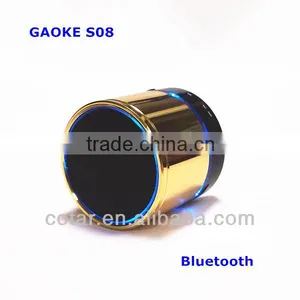 S08 Portable Mini Bluetooth Speaker With Led Light thumbnail-1