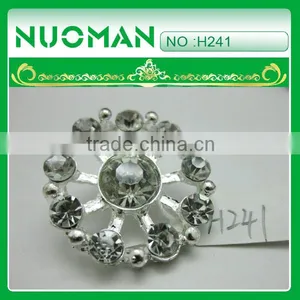 Fashion Ladies Crystal Button thumbnail-1