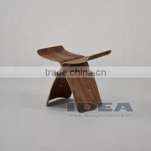 Replica Sori Yanagi Butterfly Stool - Walnut thumbnail-2