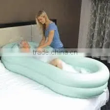 Home Care Three Layers Inflatable Adult Bathtub for Disability Aids thumbnail-2