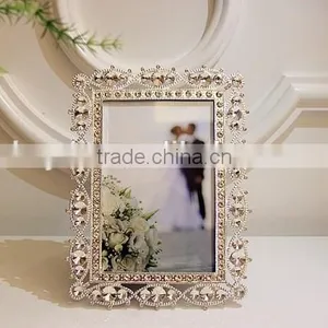 Crystal Wedding Heart Shape Decoration Photo Frame For Party Gifts thumbnail-1
