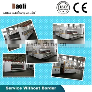 High Efficiency Automatic 5 Color Corrugated Carton Flexo Printer Slotter Die Cutter Machinery thumbnail-1