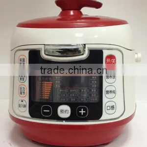 New Technology Korean Style 5L 6L 110V 220V Programmable Multi Cookers Oval Digital Electric Pressure Cookers With CE thumbnail-5