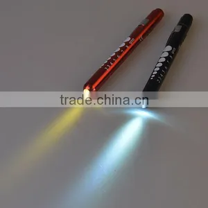 Wholesales Doctor Nurse Diagnostic LED Medical Pen Light With Pupil Gauge thumbnail-6