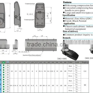 2016 Hot Selling Sk3-038 Compression Adjustable Toggle Latch thumbnail-5