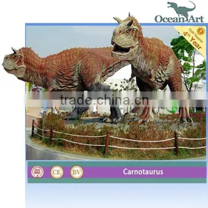 Realistic Simulation Museum Fiberglass Dinosaurs Statue thumbnail-1
