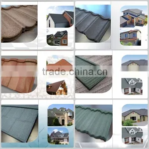 Thermal Insulation Stone Coated Aluminium Roof Tile for Nigeria,Kenya,Zambia, Rwanda thumbnail-3