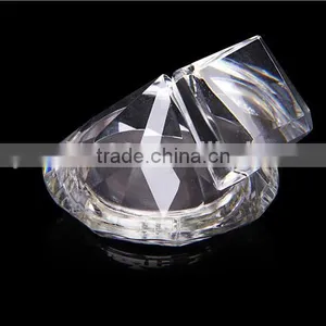 China Supplier Wholesale Round Shaped Crystal Trophy Clock ,crystal Trophy for Souvenir thumbnail-4