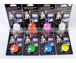 LED Light Safety Dog Collar Charm and Leash Light , Pet Collar Light thumbnail-1