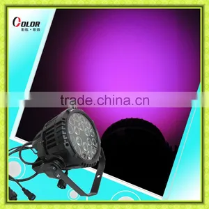 Led Par 64 Rgbw Dmx Stage Lighting 18*8W 4 in 1 Led Outdoor Par Light thumbnail-1