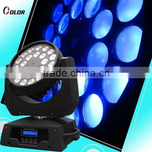 New Product 24pcs 15W RGBWA Zoom Moving Head Led Stage Light Disco Light thumbnail-2