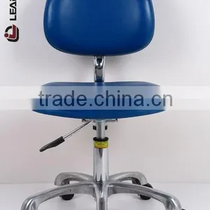 ESD Anti Static Chair Lab Cleanroom Chair PU Leather Chair thumbnail-3