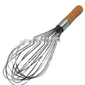 Wooden Handle Egg Beater/ Egg Whisk thumbnail-1