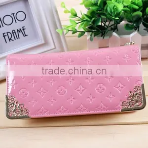 2016 New Fashion and High-end Grade Helical Ridge's Lady Leather Wallet thumbnail-2