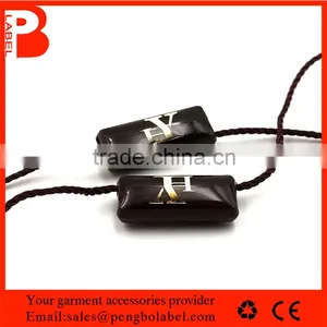 Eco-friendly Custom Printing Embossed Plastic Seal Tags for Jeans thumbnail-4