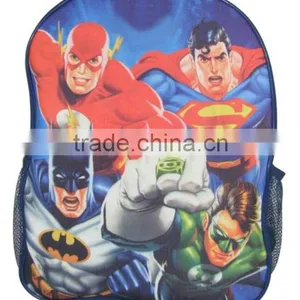 PVC Printing +600D Cartoon School Bag thumbnail-1