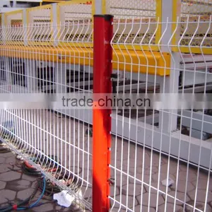 Pvc Coated Wire Mesh Fence Panel/steel Welded Wire Mesh Fence thumbnail-1