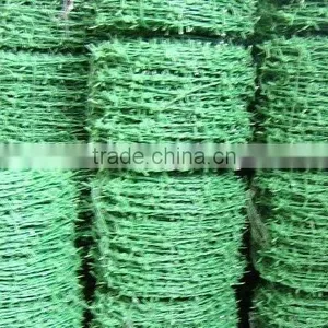 Plastic Coated Barbed Wire Mesh(manufacturer) thumbnail-1