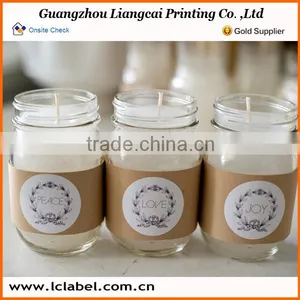 Christmas Candle Printing Sticker Custom Candle Sticker for Candle Jar thumbnail-2