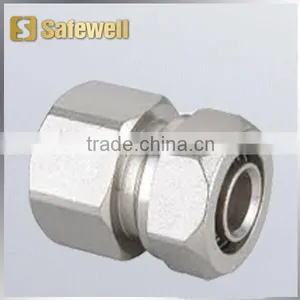 Brass Compression Fittings For PEX-AL-PEX Pipe thumbnail-1
