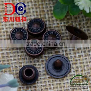 Fashion High Quality Metal Plating Nickel Free Lead Free Jeans Button and Rivets thumbnail-4