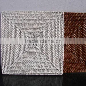 Squarel Bamboo Rattan Placemat thumbnail-1