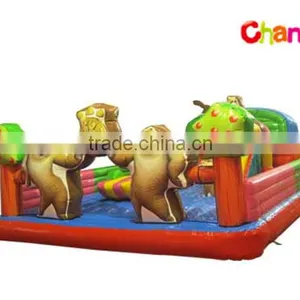 China Latest Big Inflatable Cock Bear Inflatable Fun City thumbnail-1