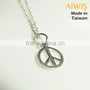 Sterling Silver Peace Necklac Delicacy Customized Design thumbnail-3